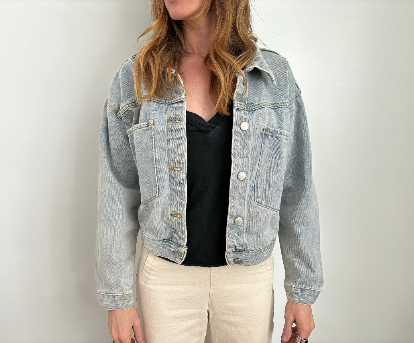 I Am The Storm Embroidered Denim Jacket - Limited Edition