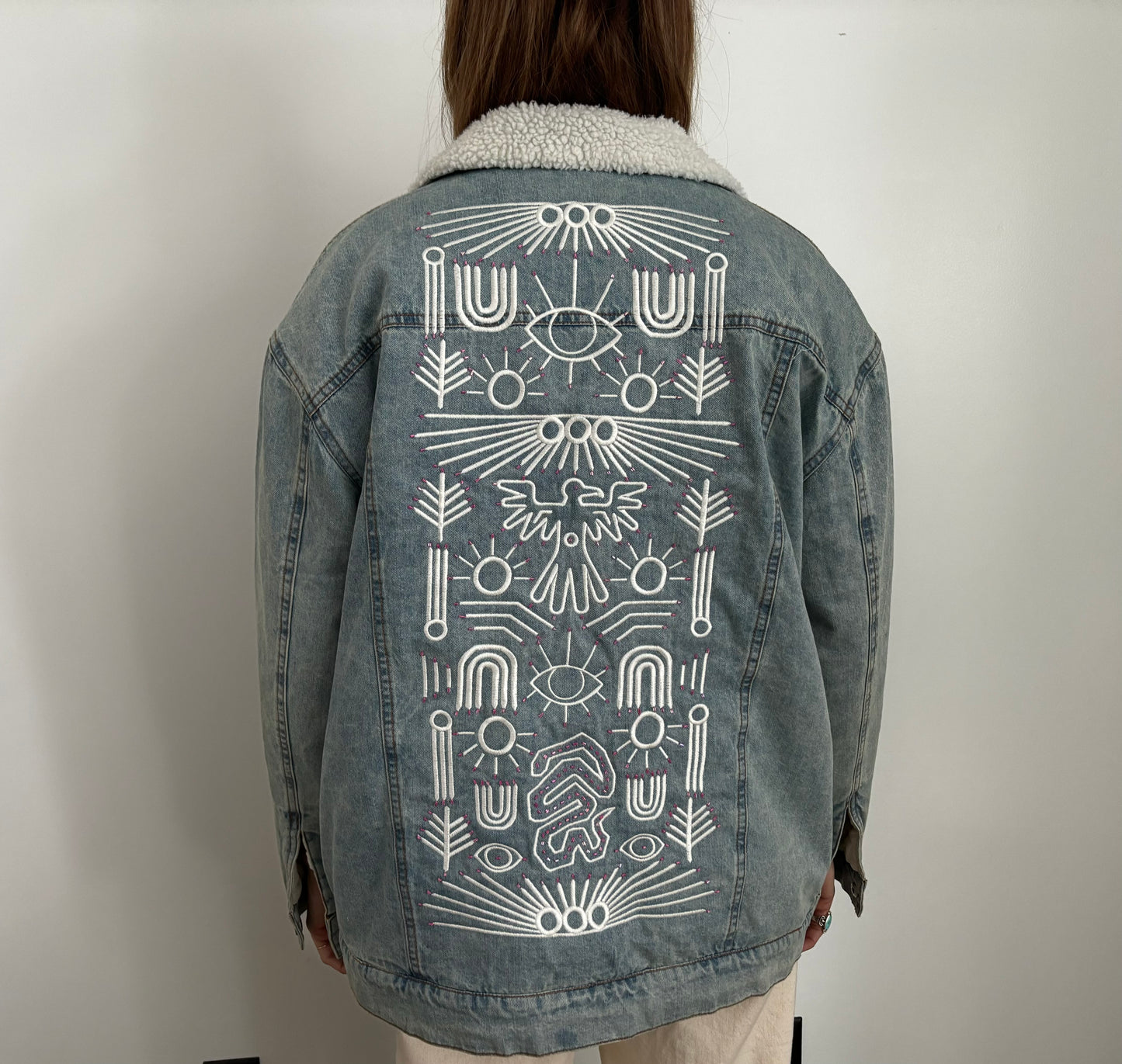 Mystic Vision Embroidered Denim Jacket - Limited Edition