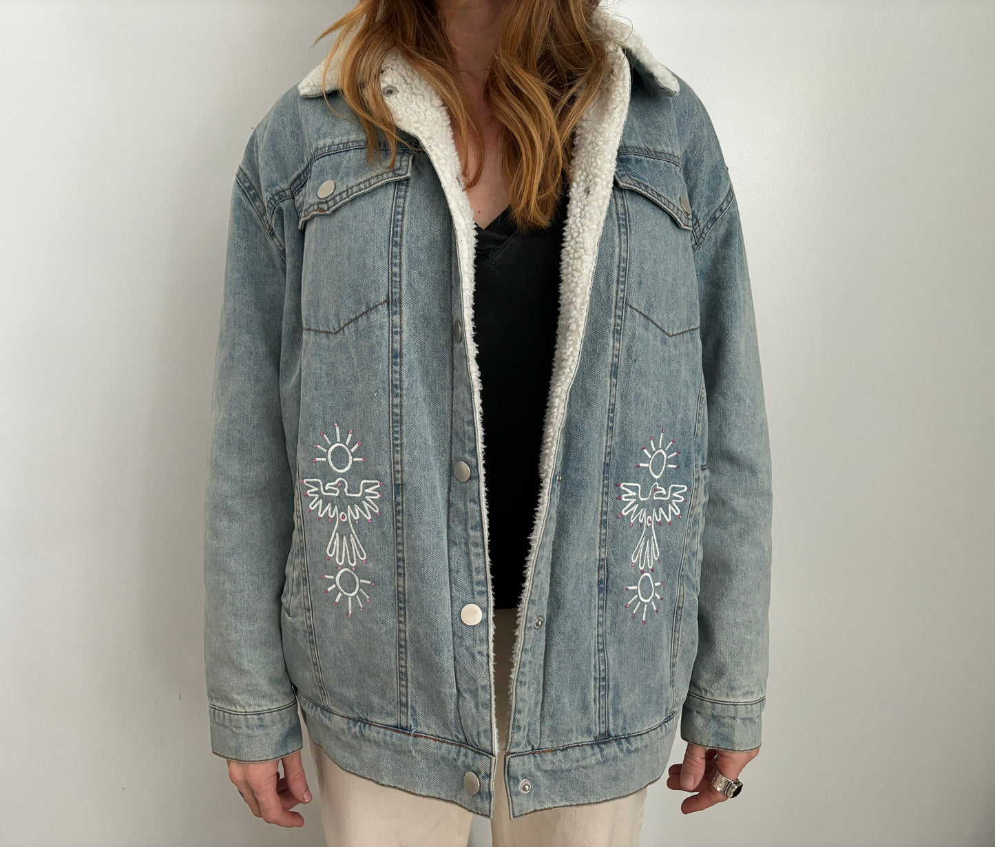 Mystic Vision Embroidered Denim Jacket - Limited Edition